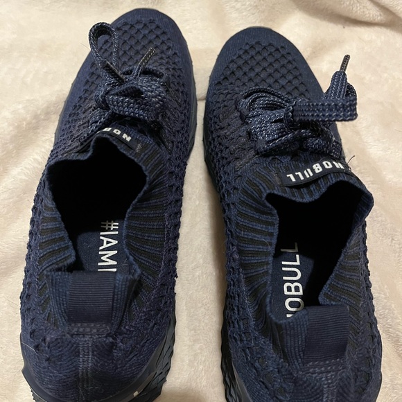 No Bull Navy Blue Knit Runners, Size 13 - Picture 6 of 6